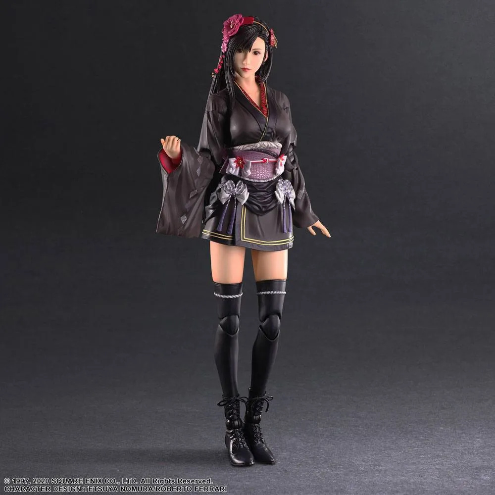 Final Fantasy VII Remake Play Arts Kai Action Figure Tifa Lockhart Exotic Dress Ver. 25 cm